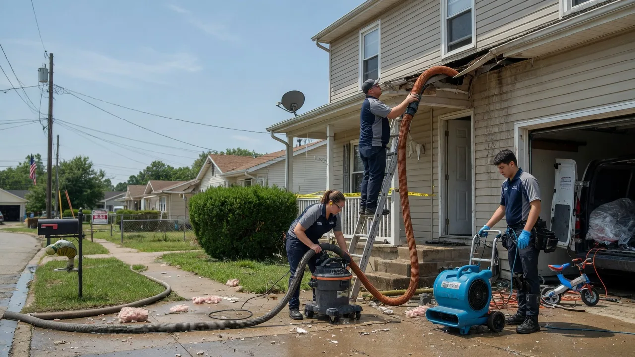 Water Damage Restoration in Arnold, KS near me